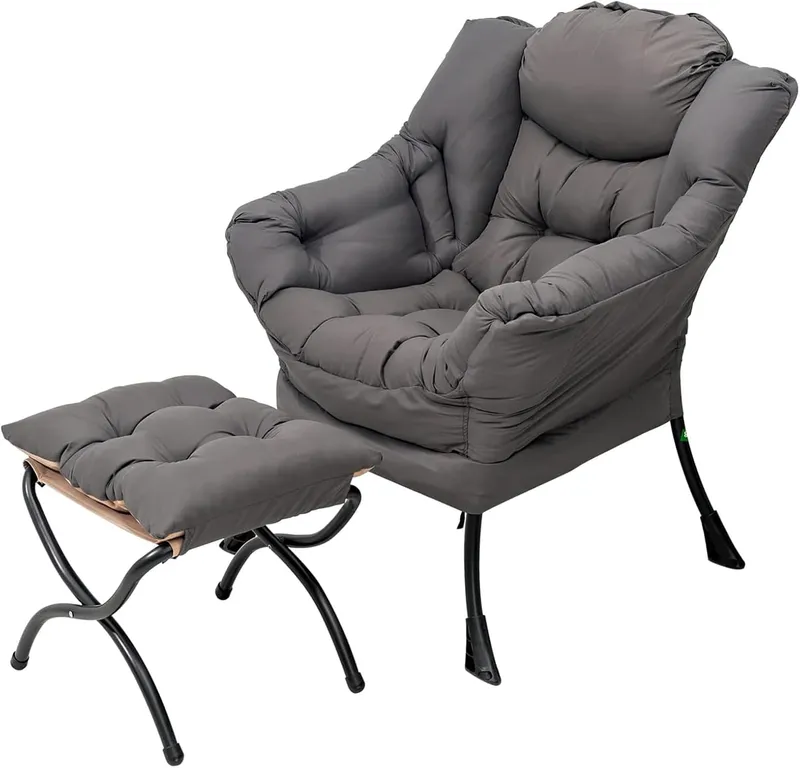 Welnow Lazy Chair with Ottoman